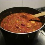 Pot of chili